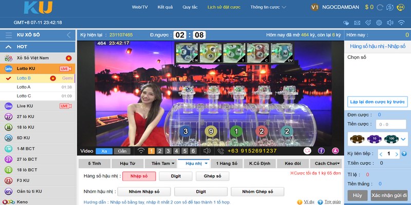 Xổ số Lô tô Kubet777 đặc biệt hấp dẫn